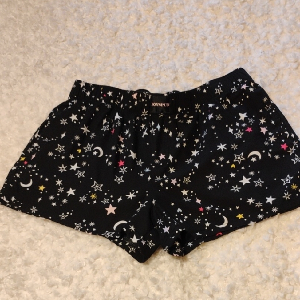Starry Night Black Joyspun Shorts
